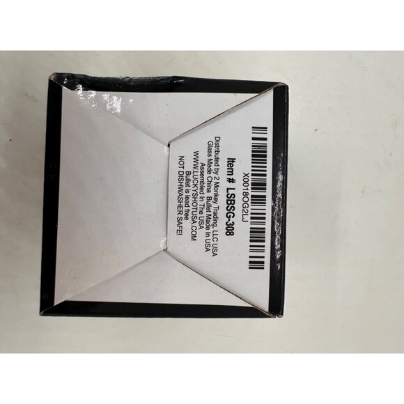 1.5 Oz Bullet Shot Glass Embedded Genuine .308 Bullet Lucky Shot Lead-Free Handm - Picture 6 of 6